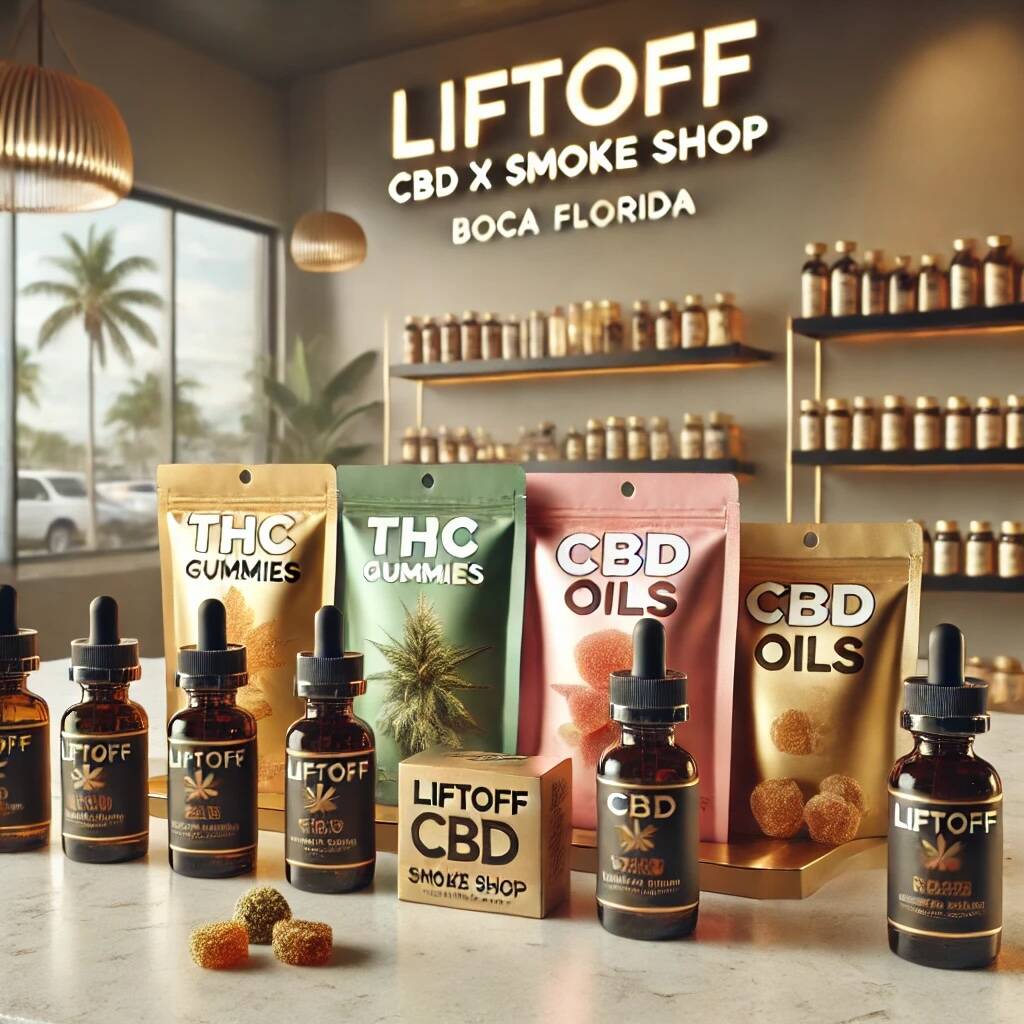 LiftOff CBD x Smoke Shop | Premium THC & CBD Products in Boca Raton