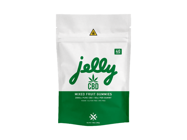 JELLY CBD MIXED Fruit 2000mg / 50mg pcs - 40ct