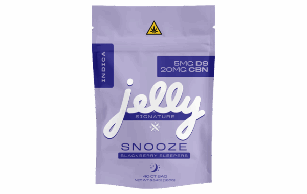 JELLY SIGNATURE (40 GUMMIES) - SNOOZE BLACKBERRY SLEEPERS (INDICA)
