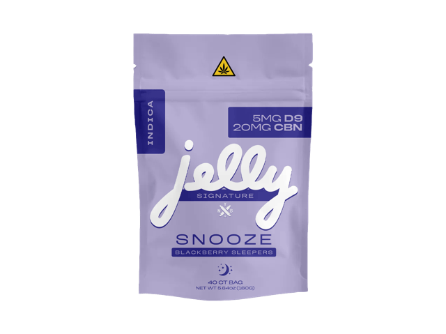 JELLY SIGNATURE (40 GUMMIES) - SNOOZE BLACKBERRY SLEEPERS (INDICA)
