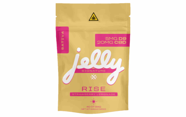 JELLY SIGNATURE (40 GUMMIES) - RISE STRAWBERRY LEMONADE (SATIVA)