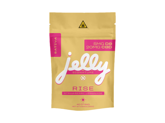 Not Your Bakery Jelly Rise Strawberry Lemonade Gummies – 5mg THC + 20mg CBD | 40ct – Boca Raton, FL
