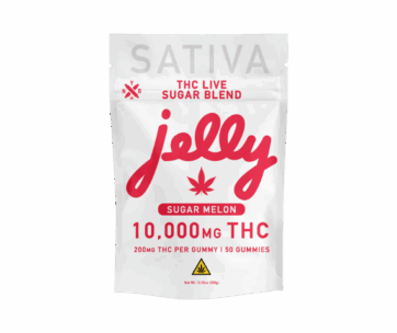 JELLY LIVE SUGAR BLEND 10,000MG - SUGAR MELON (SATIVA)
