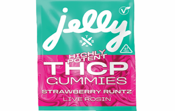 JELLY THCP GUMMIES 10,000MG (20 GUMMIES) - STRAWBERRY RUNTZ (SATIVA)