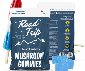 ROAD TRIP DESERT STARDUST MUSHROOM GUMMIES - ROCKET POP