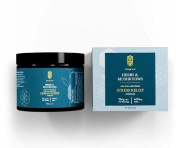 HEMP LUCID HERBS & MUSHROOMS 450MG - STREETS RELIEF