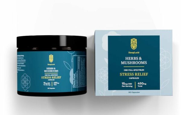 HEMP LUCID HERBS & MUSHROOMS 450MG - STREETS RELIEF