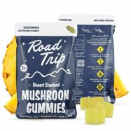 Road Trip Desert Stardust Mushroom Gummies Pineapple - premium mushroom-infused edibles